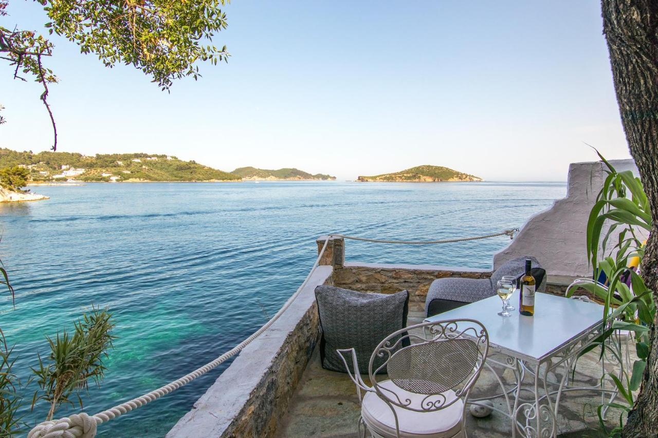 Hotel Ourania'S Mansion Skiathos-Stadt Exterior foto