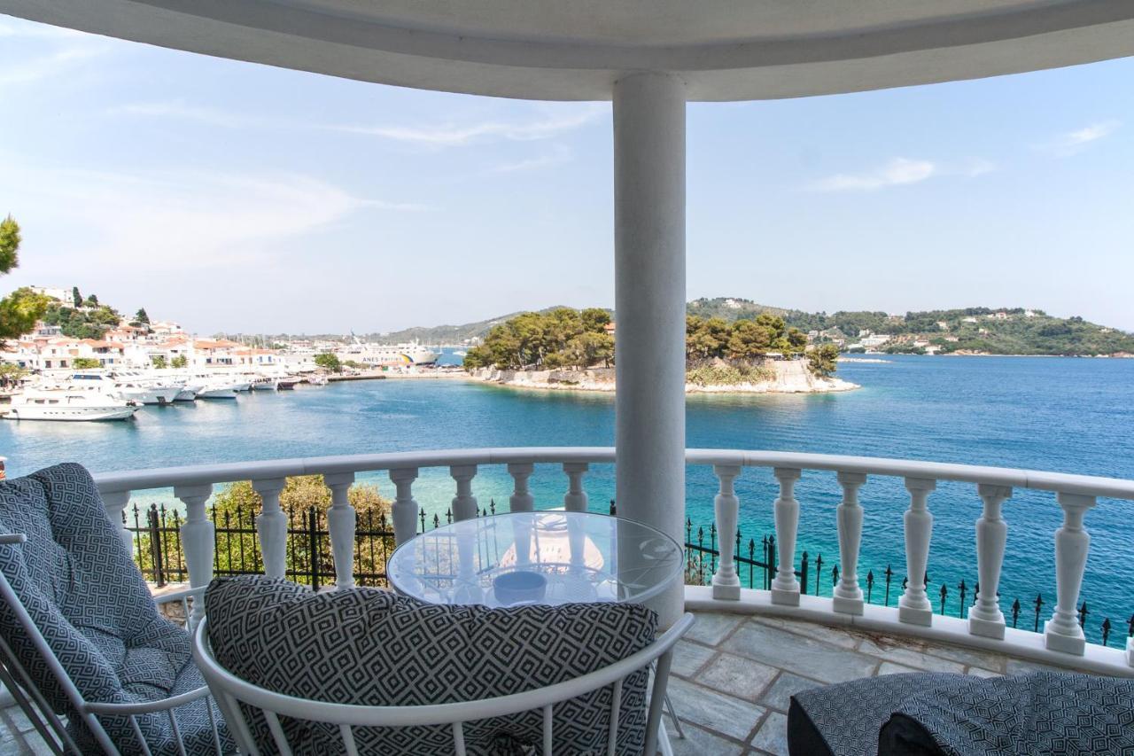 Hotel Ourania'S Mansion Skiathos-Stadt Exterior foto