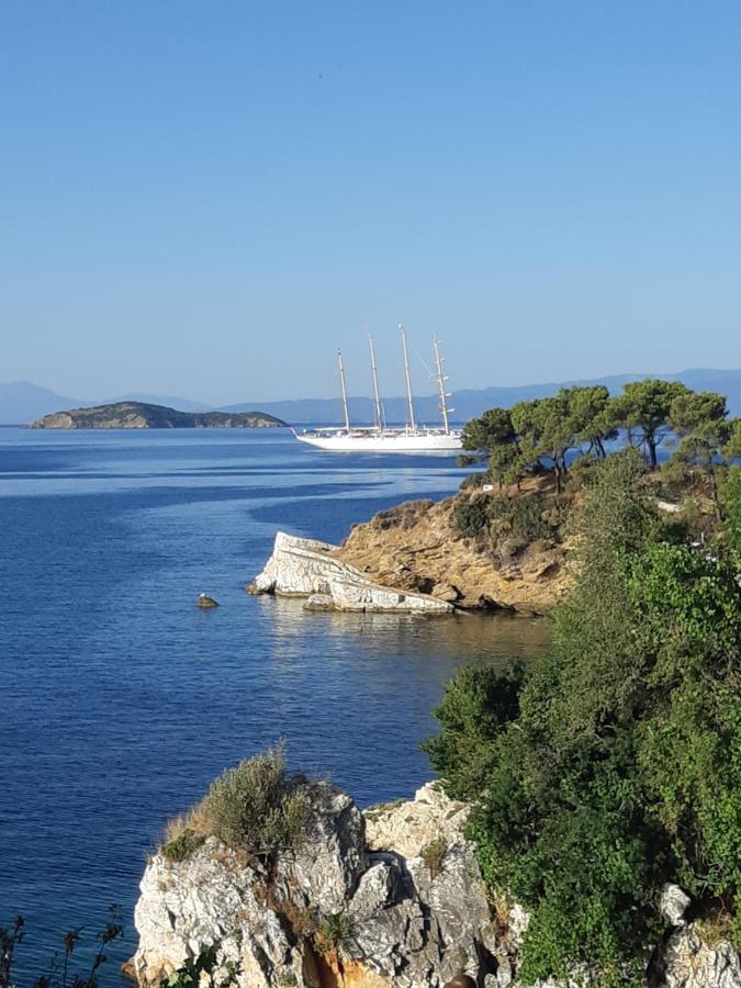 Hotel Ourania'S Mansion Skiathos-Stadt Exterior foto