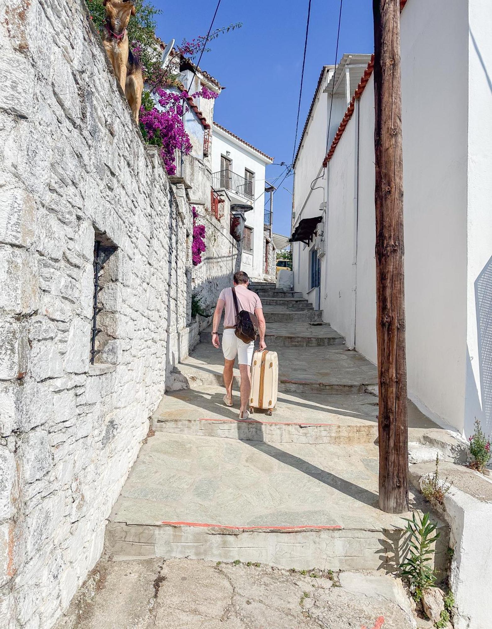 Hotel Ourania'S Mansion Skiathos-Stadt Exterior foto