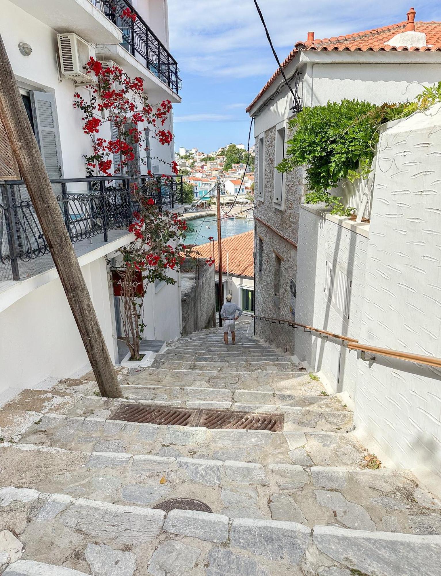 Hotel Ourania'S Mansion Skiathos-Stadt Exterior foto