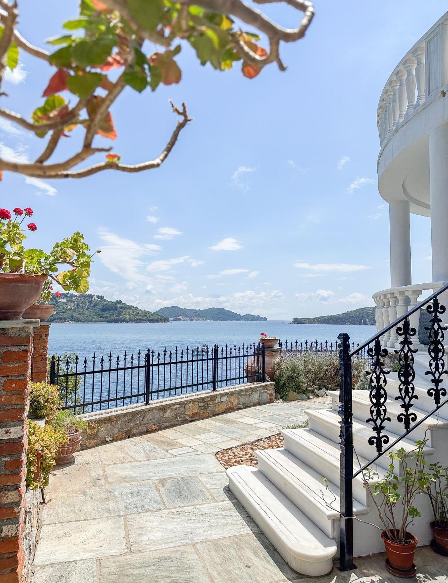 Hotel Ourania'S Mansion Skiathos-Stadt Exterior foto