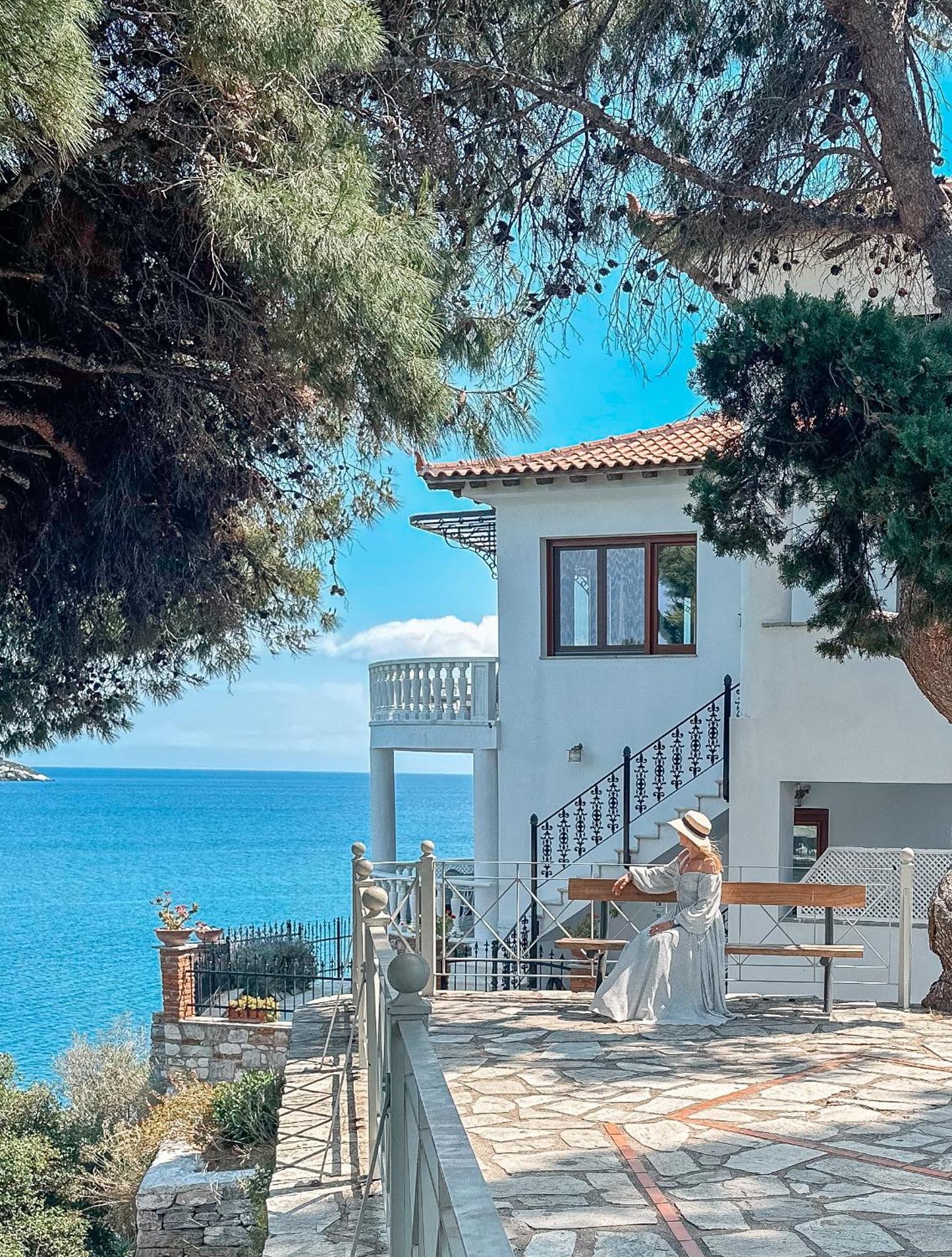 Hotel Ourania'S Mansion Skiathos-Stadt Exterior foto